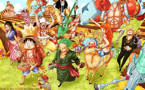One Piece Full Crew Wallpaper