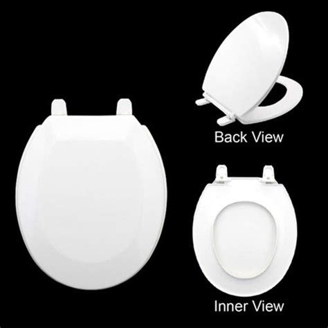 Light Duty Medium Duty Plastic Toilet Bowl Seat And Cover With Screws