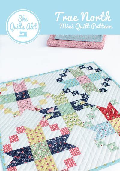 True North Mini Pdf Pattern By Peta Of She Quilts Alot Just So Cute