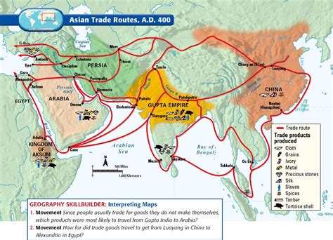 Rutas De Comercio Asiáticas C 400 Dc Silk Road Map Silk Road History