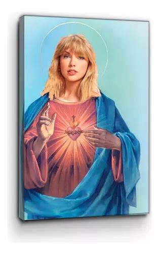 Cuadro Canvas Taylor Swift Virgen 30x43cm Meses Sin Intereses