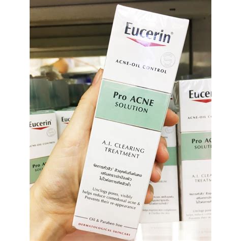 Keeps the skin lipids between our skin cells in a healthy (liquid crystal) state, protects against irritation, helps to restore barrier. Eucerin Pro ACNE Solution A.I. CLEARING TREATMENT 40ml ...