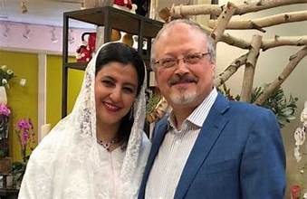 Jamal Khashouggi and wife