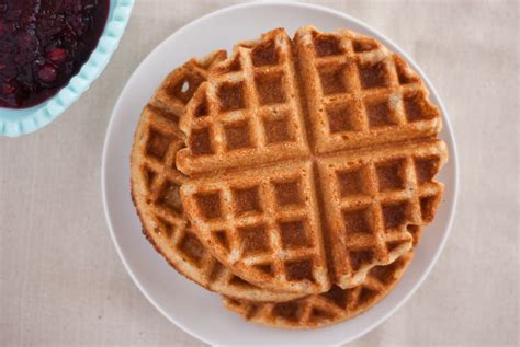 Whole Wheat Coconut Waffles Recipe Cookie And Kate