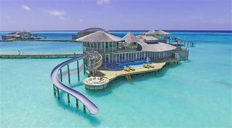These Villas In The Maldives Have Slides To Take You Right Into The Water Lonely Planet