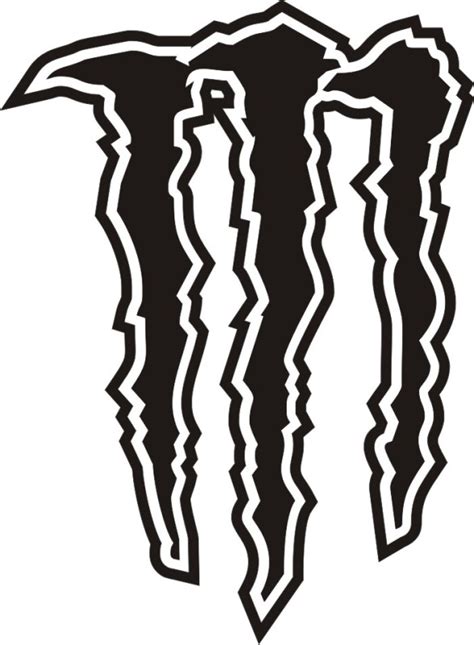 White Monster Logo Clipart Best