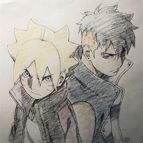 Pin By Kevin Korel On Narutoandboruto Naruto Drawings Uzumaki Boruto