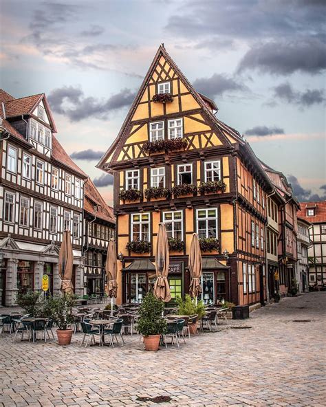 Quedlinburg Is A Northern German Town Known For Its Medieval Streets