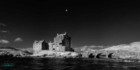Eilean Donan Castle With Half Moon Vanenos Photography