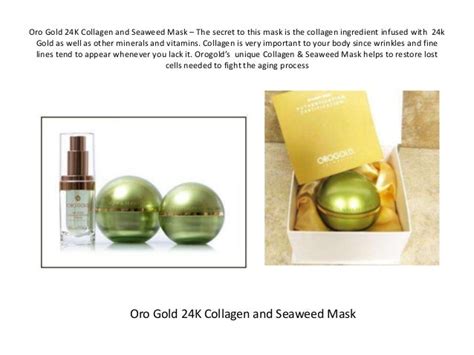 Oro Gold Cosmetics Collection Showcase