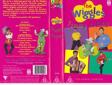 The Wiggles Yummy Yummy Vhs Video Pal A Rare Find Ebay