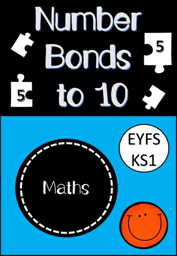 Number Bonds To 10 Eyfs Ks1 Teaching Resources