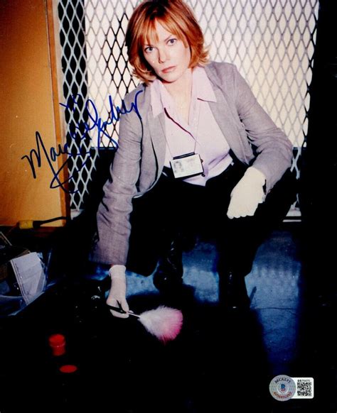 Marg Helgenberger Signed Photo X Autograph Sexy Naked Ryans Hope
