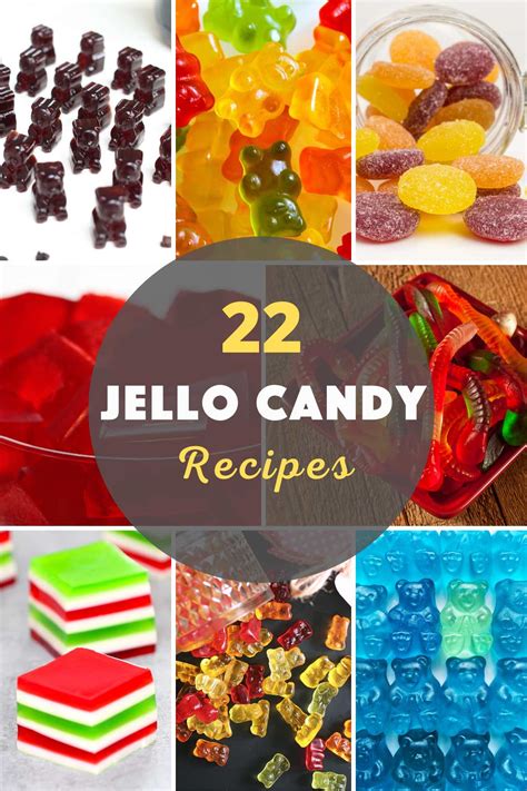22 Jello Candy Recipes