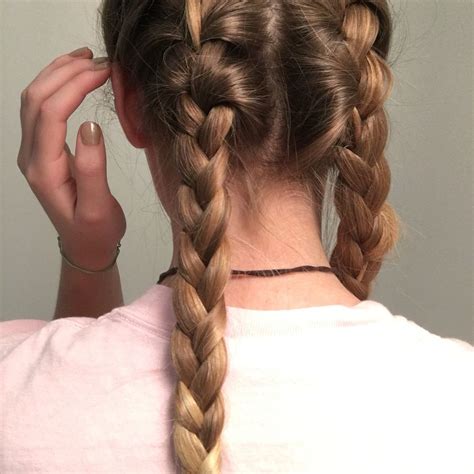 This Is Me ️ Easy Braids Volleyball Hairstyles Braided Hairstyles