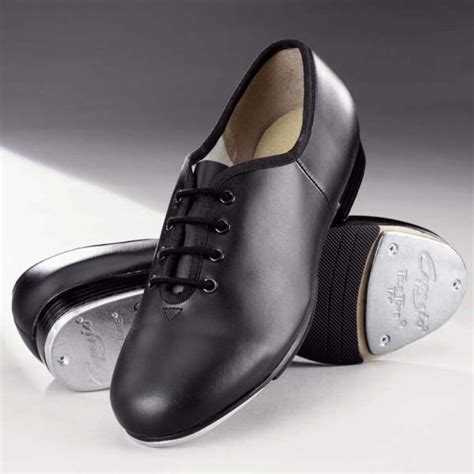 Capezio Cg55 Black Leather Tele Tone Xtreme Tap Shoes Dazzle