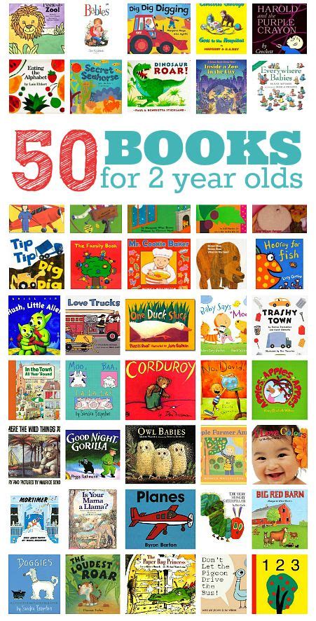 50 Books For 2 Year Olds Toddler Books Preschool Books Kids Reading