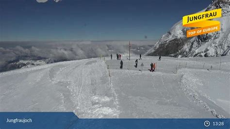 Webcam Jungfraujoch Jungfrau Region Panorama