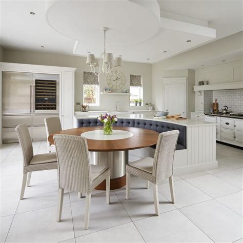 The seating images are displayed just to give you an idea. Kitchen with Banquette Seating | Case Study | Davonport ...