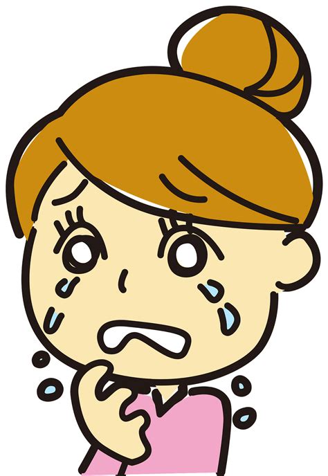 Crying Girls Clip Art Library