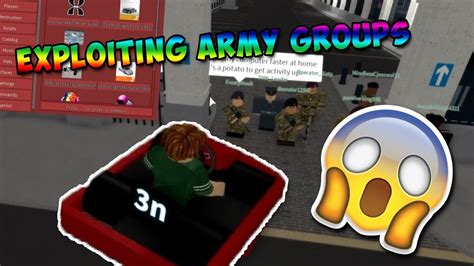 roblox exploiting 6 army groups doovi