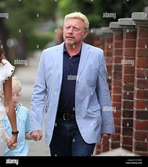 Well Dressed Boris Becker And Lilly Becker Take Their Son Amadeus On A