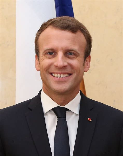 emanˈɥɛl ʒɑ̃ miˈʃɛl fʁedeˈʁik makˈʁɔ̃; Emmanuel Macron - Wikipedia