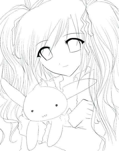 Anime Neko Coloring Pages 162 File Svg Png Dxf Eps Free