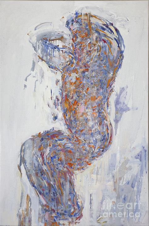 Naked Man Dancing 2010 Painting By Stephen Finer Fine Art America