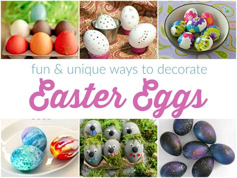 12 Fun Ways To Decorate Easter Eggs It Is A Keeper