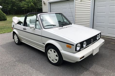 No Reserve 1990 Volkswagen Cabriolet 5 Speed For Sale On Bat Auctions