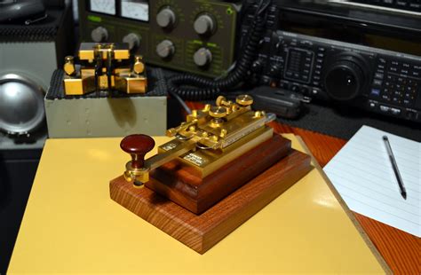 Hi Mound Hk 804 Morse Telegraph Key Quality Made In Japan Flickr