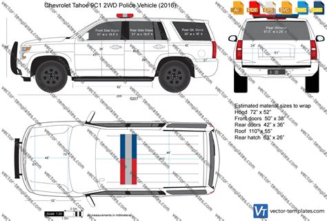 Templates Cars Chevrolet Chevrolet Tahoe 9c1 2wd Police Vehicle