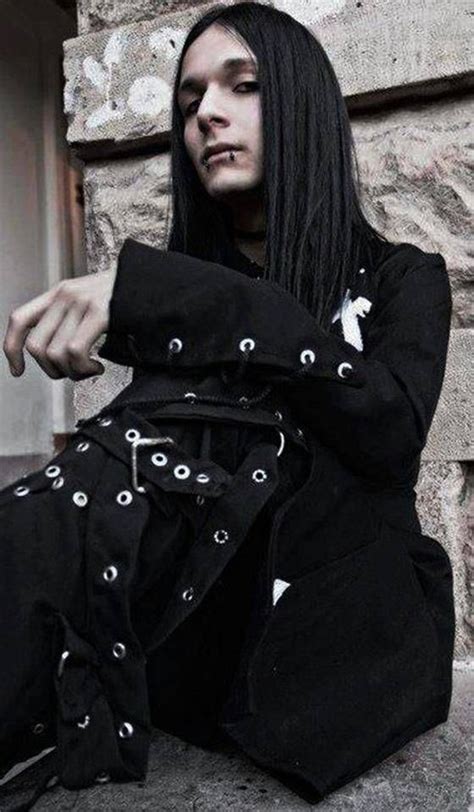 Pin By Lord Morningstar On Beautifully Goth Goth Guys Gothic Men