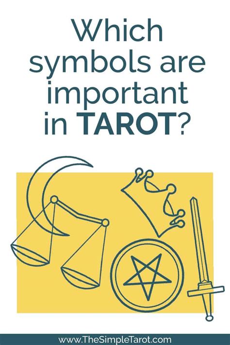 Common Tarot Card Symbols The Simple Tarot