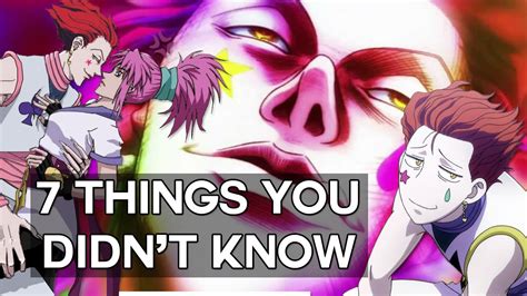 7 Things You Didnt Know About Hisoka Hunter X Hunter Youtube