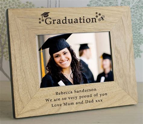 Personalised Graduation Photo Frames By Babyfish