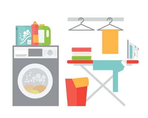 Laundry Room Clip Art Vector Images And Illustrations Istock