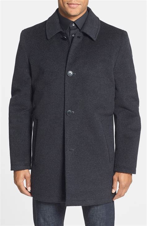 Vince Camuto Water Repellent Wool Blend Car Coat Nordstrom