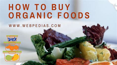 How To Buy Organic Foods Web Pedias
