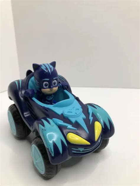 Pj Masks Vehicle Blue Cat Car With Catboy Figure 1020 Picclick