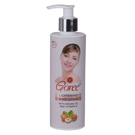 Goree Lightening Body Lotion With Argan Oil And Vitamin E Lab Tested