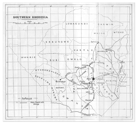 Rhodesia Southern Map 1930 Philatelic Database