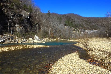 Buffalo River At Roark Bluff Steel Creek Campground Nor Flickr