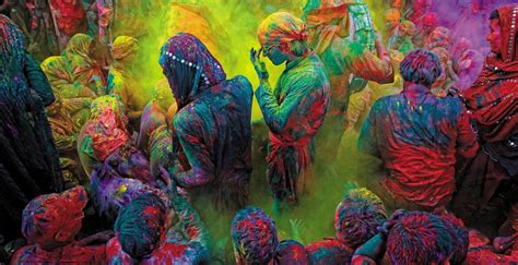 Nowhere is holi celebrated with more spirit than mathura, the birthplace of the hindu god. Indienreise zum Holi Festival 2021 - Travel Mart TM