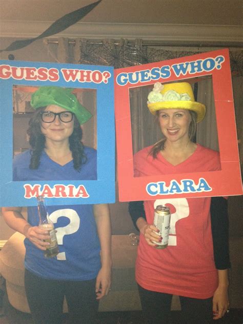 Diy Guess Who Character Costume Easy Mom Halloween Costumes