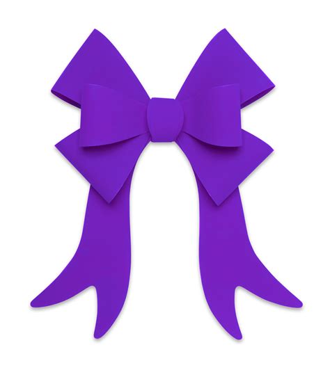Transparent Png Beautiful Purple Bow And Ribbon 15130940 Png