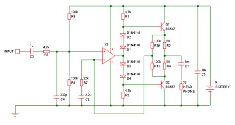 The gain is obtained from the , table are reference values. 4558 ic circuit diagram for simple audio amplifier - Page 2