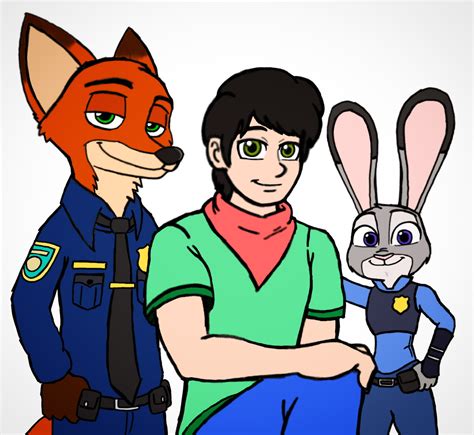 J Mansam Zpd Officer Judy And Zpd Officer Nick By Jmantheangel2 On