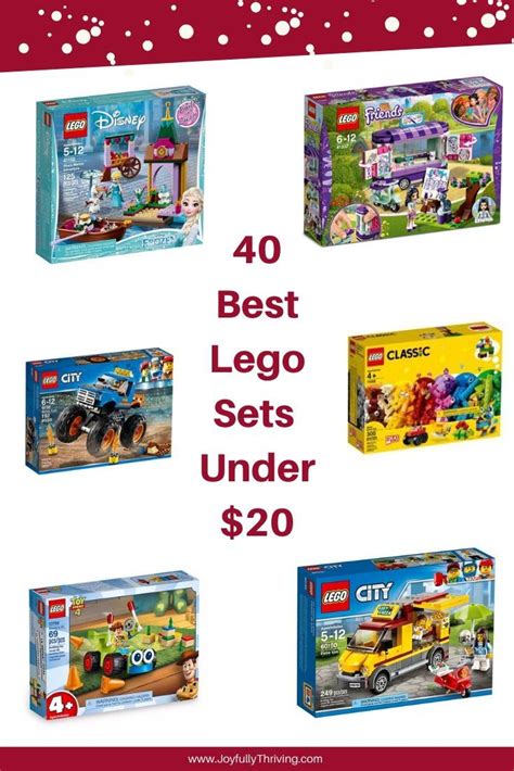 The Lego Sets Are On Sale For 20